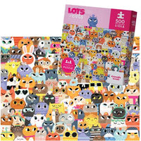 Croc Creek 500pc Puzzle Lots of Cats