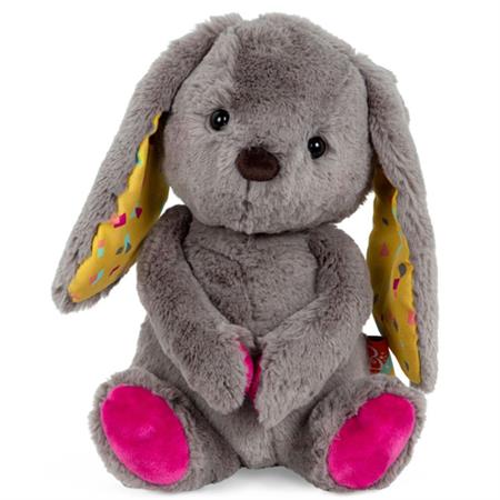 B. Happy Hues Classic Plush Bunny - Dark Grey