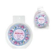 Pink Poppy - Rainbows & Unicorns Press On Nails