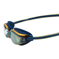 Aquasphere Fast lane Mirror Gold Lens Navy/Gold