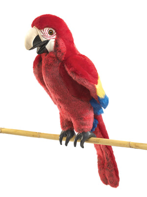 Folkmanis Puppets | Scarlet Macaw Puppet