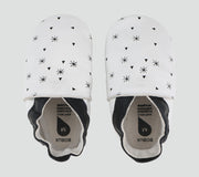 Bobux Soft Sole - White Snow Flakes