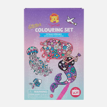 Tiger tribe | Glitter Colouring Set