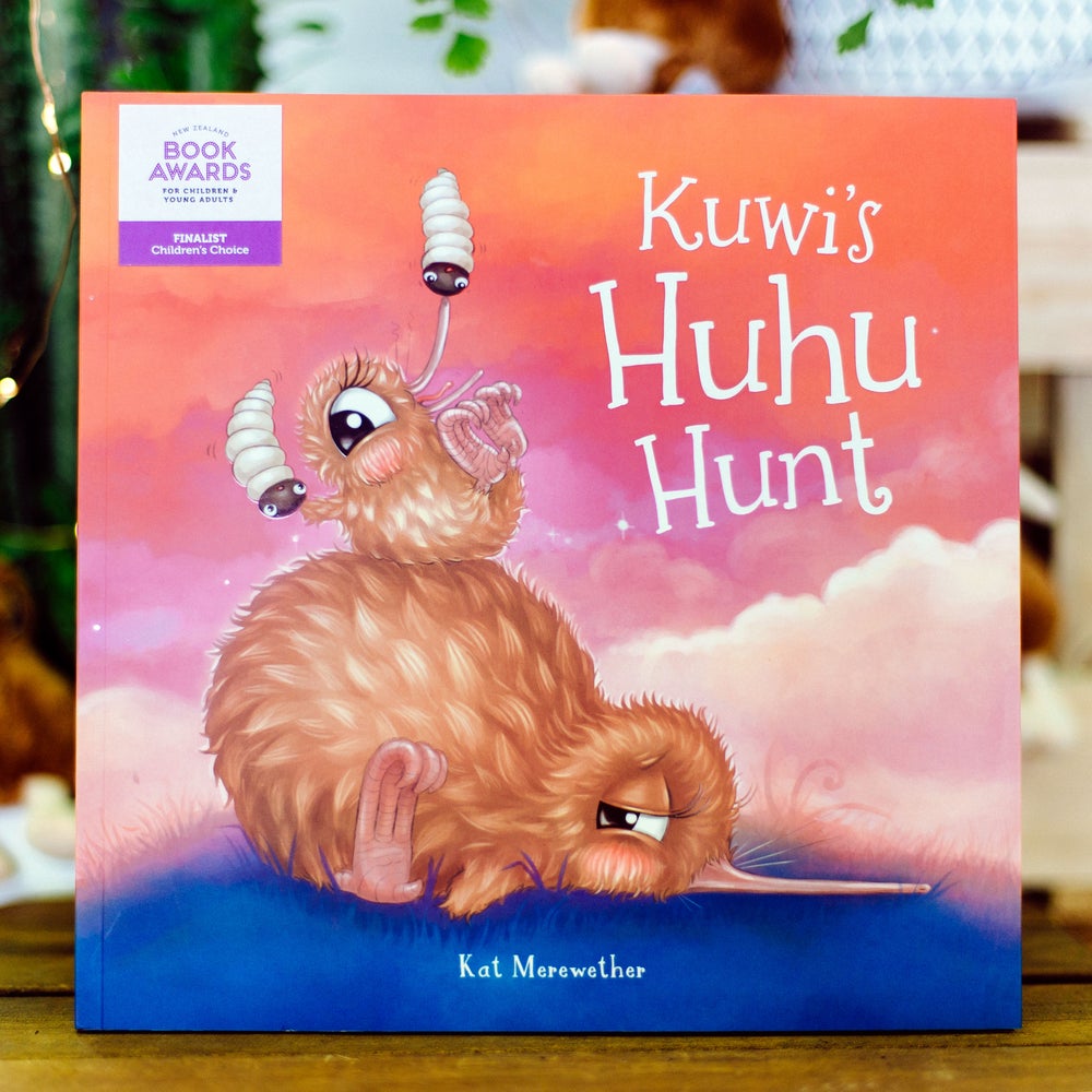 Kuwi The Kiwi - Kuwi's Huhu Hunt - By Kat Merewether