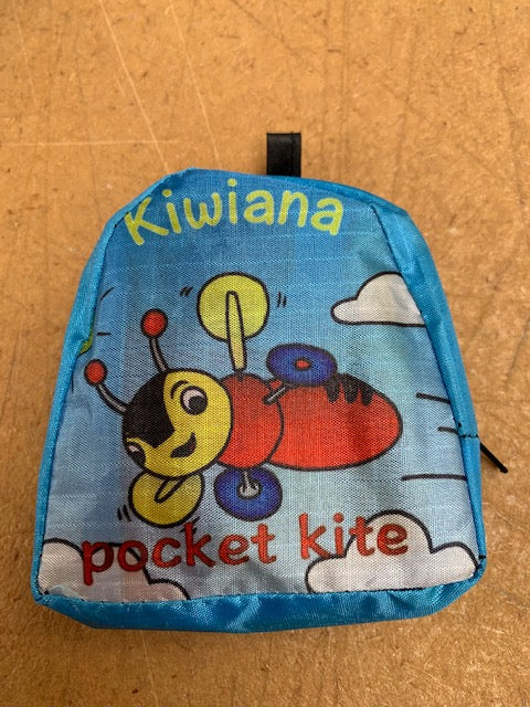Kiwiana pocket kite – Buzzy Bee
