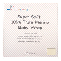 Merino Baby Wrap - Natural