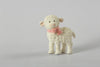 Tikiri - Lila Lamb Rubber Toy ORGANIC - 12cm