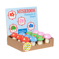 Mushroom Sharpener & Eraser