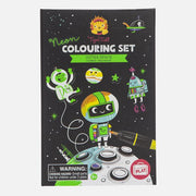 Tiger Tribe - Neon Colouring Set - Outer Space