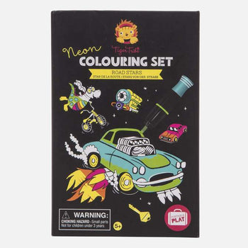 Tiger Tribe | Neon Colouring Set Road Stars