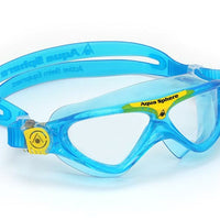 Aquasphere Vista Jr Swim Mask - Aqua/Yellow