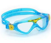 Aquasphere Vista Jr Swim Mask - Aqua/Yellow