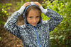 THERM All-Weather Hoodie - Blue Leopard | Waterproof Windproof Eco