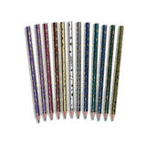 eeBoo | Metallic Pencils 12 - Unicorn