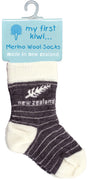 My First Kiwi | Merino Infant's Socks - Fern