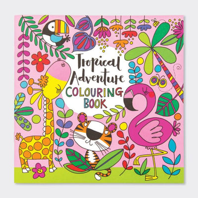 Rachel Ellen - Tropical Adventure  - Colouring Book