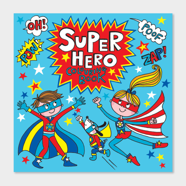 Rachel Ellen | Super Hero - Colouring Book
