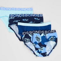 BONDS - Boys Briefs 4pk - Under The Sea