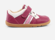 Bobux | I-Walk Speed Racer Rose/Silver/White