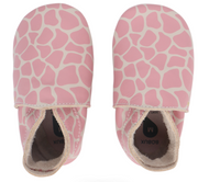 Bobux Soft Sole - Giraffe Print Milk