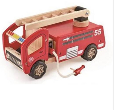 Pintoy Wooden Fire Engine