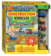 Hinkley Pull Back and Go Vehicles - Construction Kit