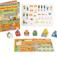 Hinkley Pull Back and Go Vehicles - Construction Kit
