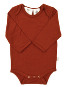 Babu | Merino Bodysuit Brick