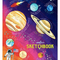 eeBoo | Sketchbook Drawing Pad - Solar System
