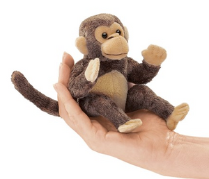 Folkmanis Puppets | Monkey Finger Puppet