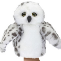 Folkmanis Puppets | Little Snowy Owl Puppet