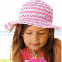Milly Mook - Girls Sweetheart Hat - Pink