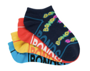 Bonds - Kids Fashion Low Cut Trainer Sock - 4 pack