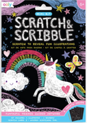 Ooly - Scratch & Scribble Mini Kit - Funtastic Friends