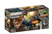 Playmobil - Dino Rise - Triceratops ; Battle for the Legendary Stones - 70627