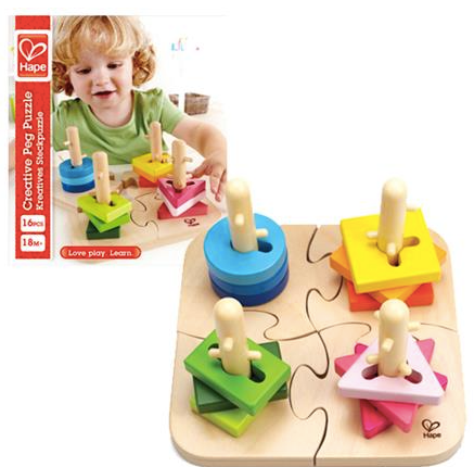 Creative discount peg puzzle