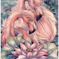 Holdson - Think Pink Flamingo - Puzzle 1000pc