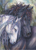 Holdson Puzzle - Two's Company, 1000 pcs (Kindred Spirits - Horses)