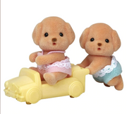 Sylvanian Families | Toy Poodle Twins