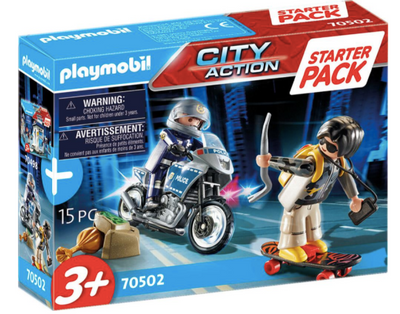 Playmobil | Starter Pack - Police Chase - 70502