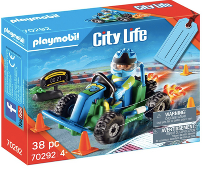Playmobil - Gift Set - Go Kart Racer - 70292