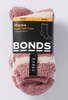 Bonds Marshmallow Crew Sock, 2-Pack, Pink