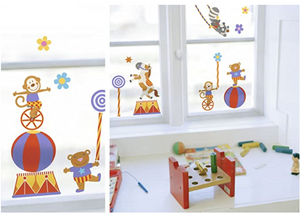 Nouvelles Images - Home Stickers Circus Window Stickers