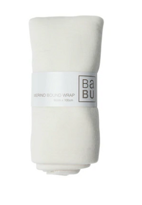 Babu - Merino Baby Wrap - Cream