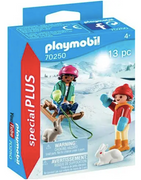 Playmobil - Children with Sleigh 70250