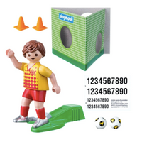 Playmobil Special Plus Soccer Player With Goal 70157