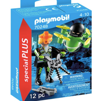 Playmobil - Agent w Drone - 70248