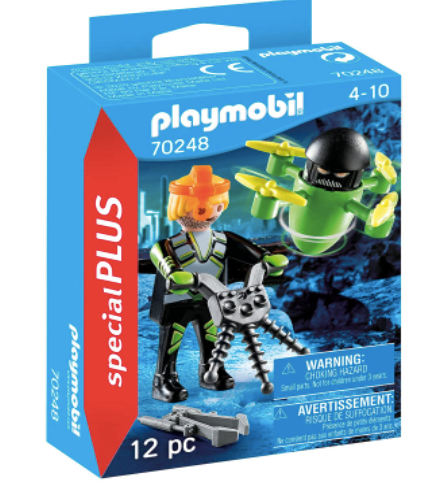 Playmobil - Agent w Drone - 70248