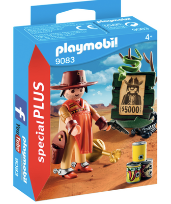 Playmobil - Cowboy w Wanted Poster - 9083