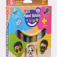 Little Brian - 6 Face paint Sticks